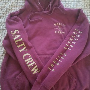 Salty Crew Hoodie Pullover Thrill Seeker Fishing